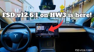 Tesla FSD v12.6.1 HW3 First Drive! So Much Better!