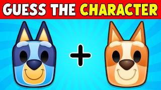 Guess The Bluey Characters By EMOJI  Bluey Animation Emoji Quiz | Bingo, Bluey, Socks, Bandit