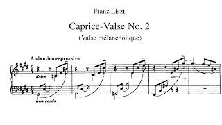 Liszt - Valse mélancolique, S214/2 (Rose, Filipec)