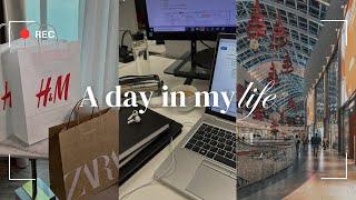 VLOGMAS | Finally Monetised, Christmas shopping, winter haul, last day in the office