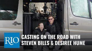 Casting On The Road with Steven Bills and Desiree Hume