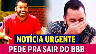  Após D1SCUSSÃ0 com Karol Conká, Gilberto pede para sair do BBB21