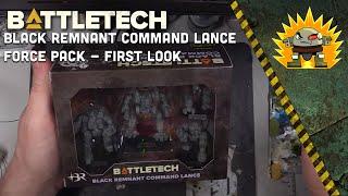 Battletech: Black Remnant Command Lance Force Pack - First Look