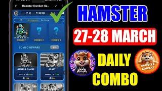 HAMSTER KOMBAT GAMEDEV DAILY COMBO | HAMSTER KOMBAT DAILY COMBO | 27-28 MARCH HAMSTER DAILY COMBO