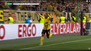 1. FC Phonix Lubeck Vs Borussia Dortmund (1-4) All Goals Results & Extended Highlights 17/08/2024