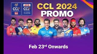 CCL 2024 PROMO | From Feb 23rd to March 17th | Celebrity Cricket League | #CCL2024