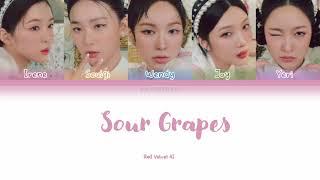 Sour Grapes - Red Velvet (AI Cover) [Color Coded Lyrics]