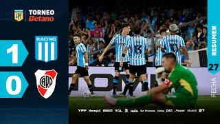 RACING 1 - 0 RIVER I Resumen del partido | #TorneoBetano 2024