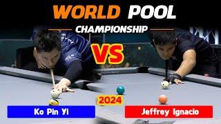 HIGHLIGHTS | Ko Pin Yi vs Jeffrey Ignacio | 2024 World Pool Championship #worldpoolchampionship