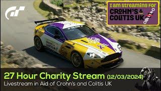 Part 1 - 27 Hour Livestream in aid of Crohn's & Colitis UK - #granturismo7