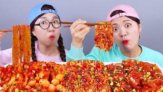 Jamur Pedas Mukbang DONA Indonesia