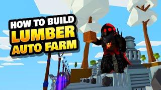 How to Auto Farm Wood with Lumbermill in Roblox Islands