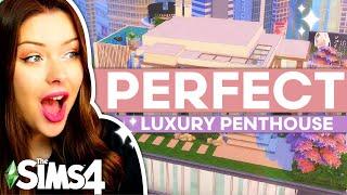 Building the PERFECT Penthouse in The Sims 4