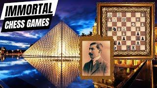 Rubinstein's Immortal Game | Chess Louvre