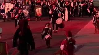 Apertura della Parata di Bandiere in onore di San Paolino 2018