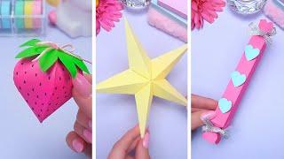 Easy paper crafts and cute gift ideas / Paper crafts DIY projects #innovacrafts