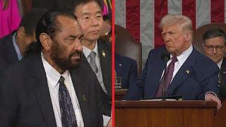 Rep. Al Green interrupts Trump speech, gets KICKED OUT