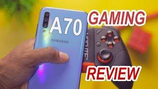 Samsung Galaxy A70 Gaming Review (PUBG, Asphalt 9, PES 2019 & More)