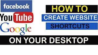 How to Create Shortcuts to Website on Your Desktop || SP SKYWARDS