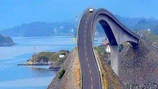 THE SCENIC ATLANTIC ROAD IN NORWAY