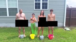 Ice Bucket Challenge... Naked