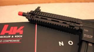 Airsoft H&K VFC 416 CQB Rifle Unboxing! [HD]