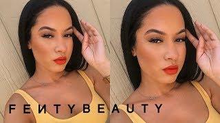 FULL FACE OF FENTY BEAUTY MAKEUP TUT. | Marie Jay