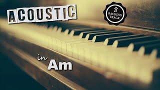 Emotional Acoustic Grand Piano Backing Track in Am