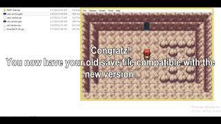 Pokemon Stranded - How to make old save files compatible (+how to patch)