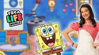 A NOVA CASA do BOB ESPONJA no TOCA LIFE WORLD | Família Luluca