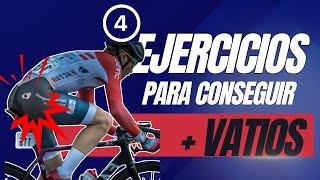 CICLISTAS, ¡Aumenta tu POTENCIA con estos 4 Ejercicios de GLÚTEOS!