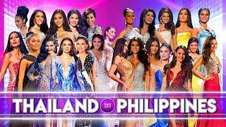 PHILIPPINES v/s. THAILAND | MISS UNIVERSE (2000 - 2021)