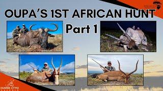 The Ultimate SA Hunting Safari - four weeks, three regions, many animals!  Part 1