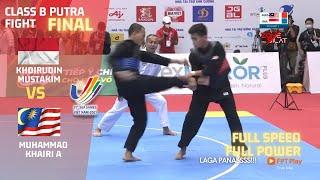 Khoirudin Mustakim (Indonesia)vs Muhammad khairi a (Malaysia) B putra pencak silat sea games 2022