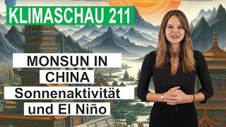 Sonnenaktivität und El Nino beeinflussen Monsun in China - Klimaschau 211