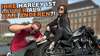 FRAU mit SPORTSTER ist LAUTER als 99% aller HARLEY-Fahrer?! - FLEX MY RIDE #17