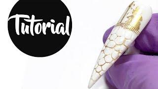 Snake Skin Nailart mit Reptile Skin 3D Booster Gel | Tutorial