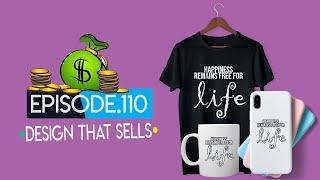 How to Create t shirt designs That Sell [Teespring Redbubble For Passive Income] The Best 2020