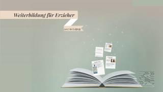 Weiterbildung für Erzieher