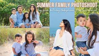 vlog; summer photoshoot 2023 | family of 4 | weekend vlog | ditl | hmong family | grwm