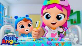 Brush Your Teeth | Little Angel Kids Songs & Nursery Rhymes