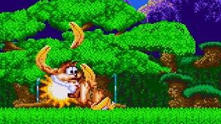 Bubsy In Claws Encounters of the Furred Kind (Genesis) - Gameplay