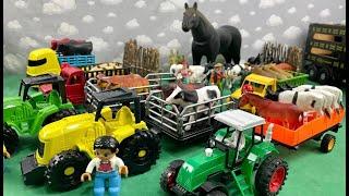 TRAILERS AND TRACTORS TRANSPORTING ANIMALS / CARRETAS E TRATORES TRANSPORTANDO OS ANIMAIS