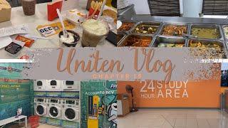 UNITEN vlog #15 Laundry  | Fast food 