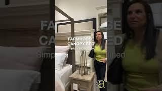 Bed & Headboard at Pottery Barn with Anamaria Atias Design and Cristina Ermecheo