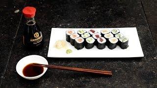 Como fazer sushi (maki)