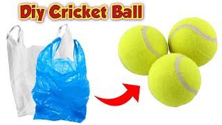 How to make cricket ball at home | Homemade cricket ball | Diy cricket balls | homemade tennis ball