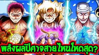 วันพีช : ไขข้อสงสัย !? พลังผลปีศาจสายไหนโหดที่สุด โรเกีย/พารามีเซีย/โซออน - OverReview