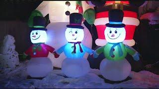 How to protect your inflatable decorations from blustery weather