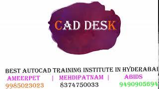 TOP 10 AUTOCAD INSTITUTES IN HYDERABAD